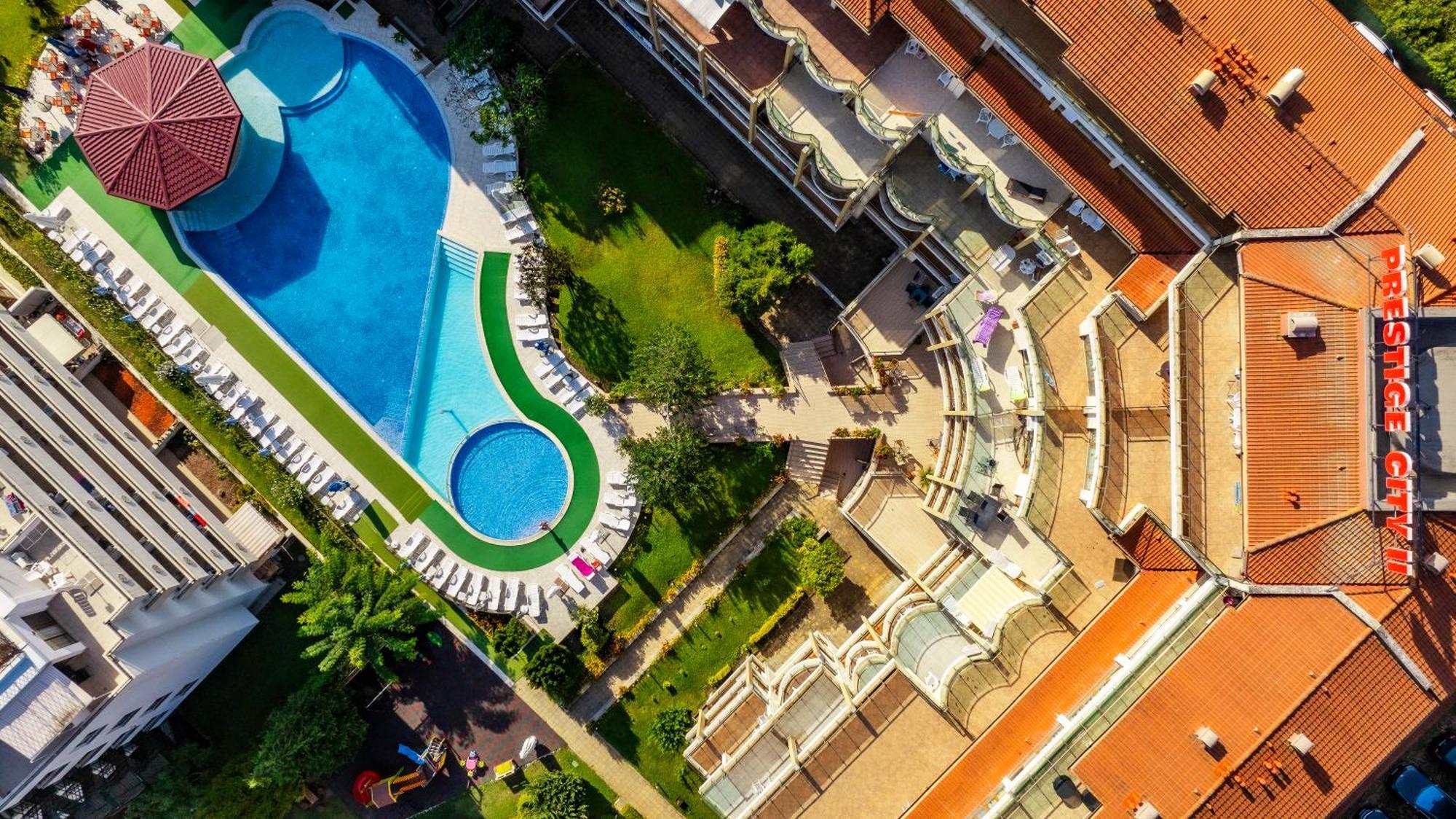 Aparthotel Hotel Prestige City II Primorsko Eksteriør billede