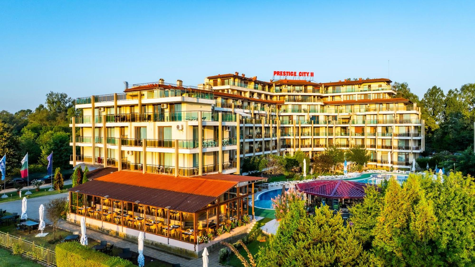 Aparthotel Hotel Prestige City II Primorsko Eksteriør billede
