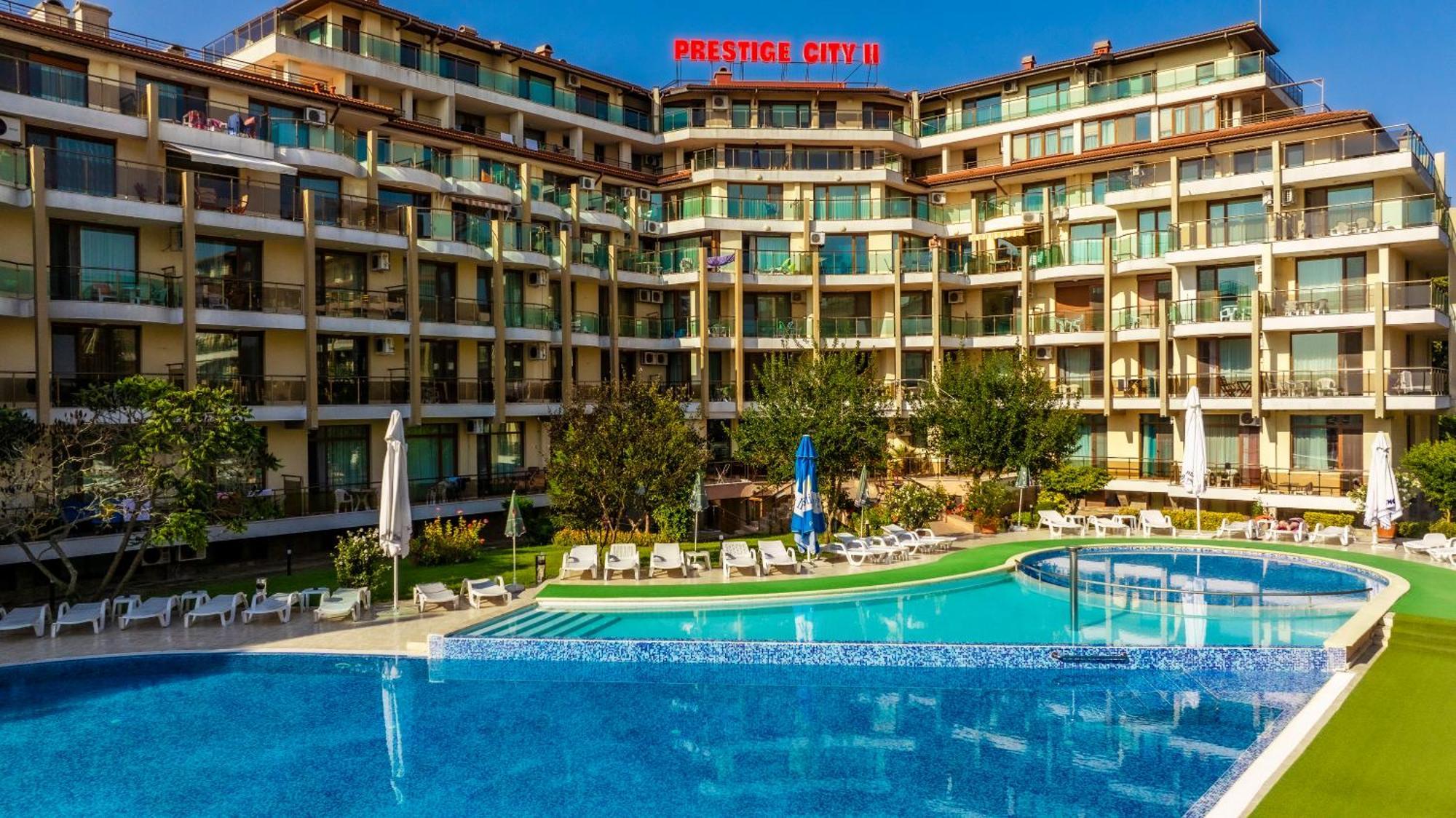 Aparthotel Hotel Prestige City II Primorsko Eksteriør billede