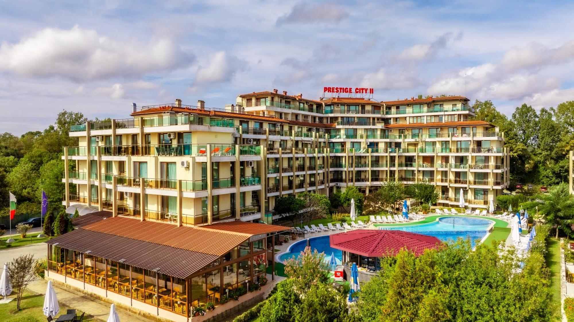 Aparthotel Hotel Prestige City II Primorsko Eksteriør billede