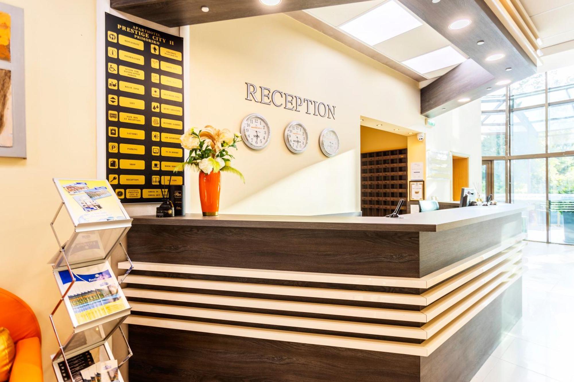 Aparthotel Hotel Prestige City II Primorsko Eksteriør billede